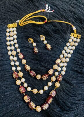 Polki Kundan Mala
